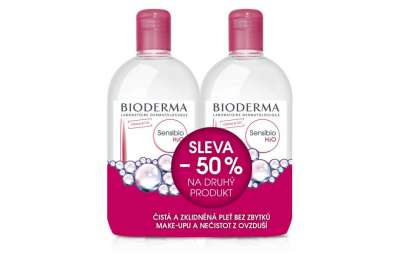 BIODERMA Sensibio H2O - Мицеллярная вода, 2 x 500 мл